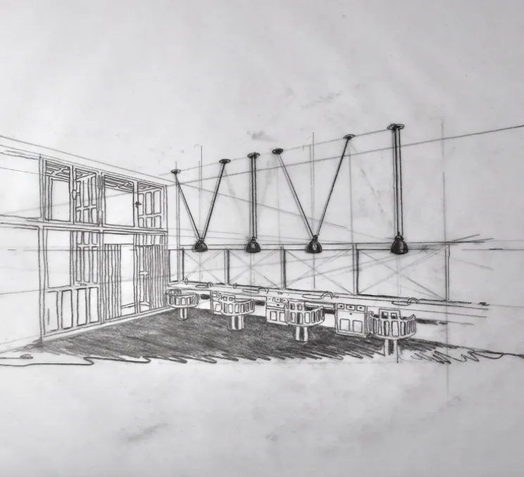 Suspension, Les Acrobates de Gras N°322, opalin, Ø25cm, H25cm - DCW éditions Paris
