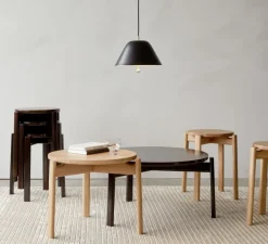 Suspension*Audo Copenhagen Suspension, Levitate, , Ø28cm, H21,9cm - - noir, laiton