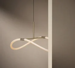 Suspension*Graypants Suspension, Levity Halo 180, , LED, dim, 2450K, 2500 lm, Ø60cm, H36cm - laiton