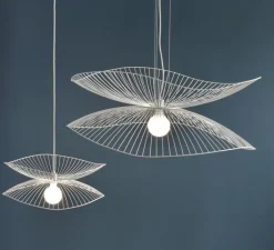 Suspension*Forestier Suspension, Libellule L, , Ø100cm, H40cm - blanc