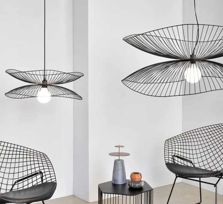 Suspension, Libellule L, noir, Ø100cm, H40cm - Forestier