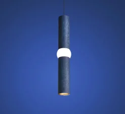 Suspension*Oblure Suspension, Lightbone M, , LED, Ø7,6cm, H53,6cm - bleu