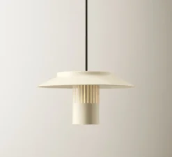 Suspension, Lille 24, lin, Ø24cm, H12,6cm - Pholc