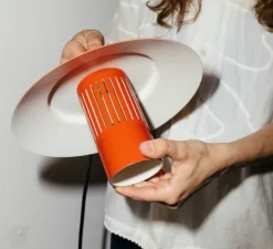 Suspension*Pholc Suspension, Lille 24, , Ø24cm, H12,6cm - rouge orangé