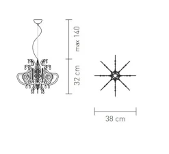 Suspension, Lillibet Mini, blanc, Ø38cm - Slamp