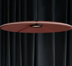 Suspension*Abstracta Suspension, Lily 120, , LED, 2700k, 900-1100lm, Ø120cm, H6,1cm - orange