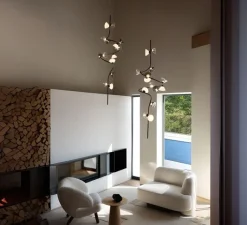 Suspension*Tooy Suspension, Linfa 565.22m, , IP40, LED, dim, 2700K, 3500 lm, Ø56cm, H111cm - titanium