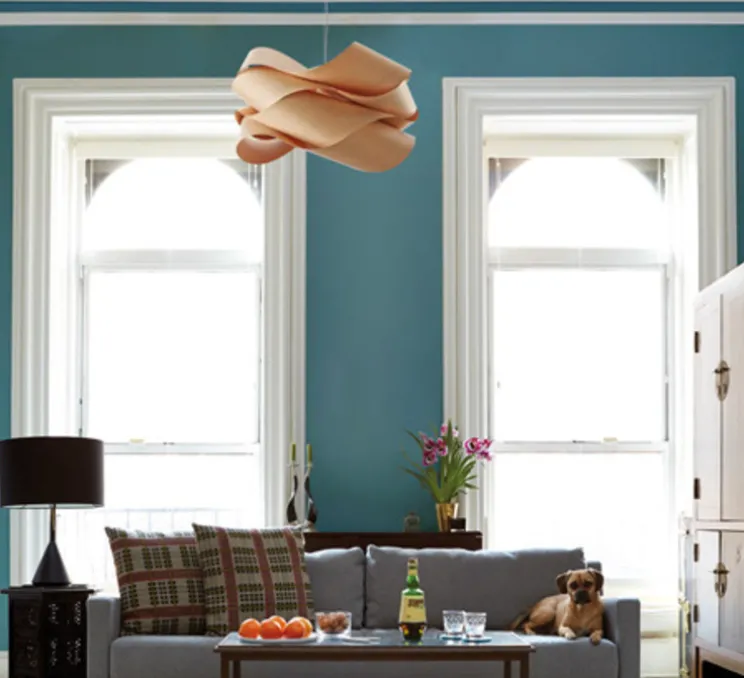 Suspension, Link Large, hêtre naturel, Ø69cm, H40cm - LZF