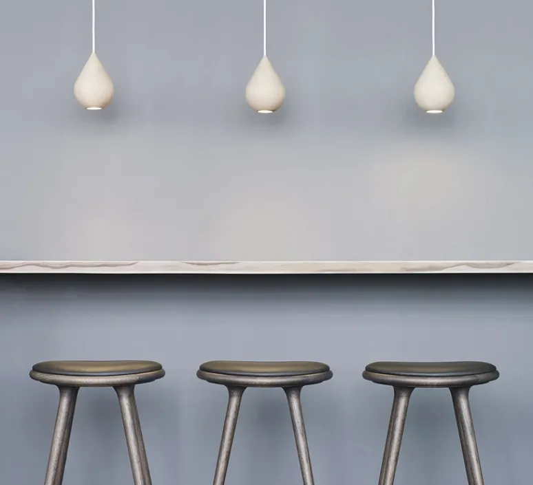 Suspension*Mater Suspension, Liuku Drop, , Ø14cm, H19,5cm - bois, tilleul