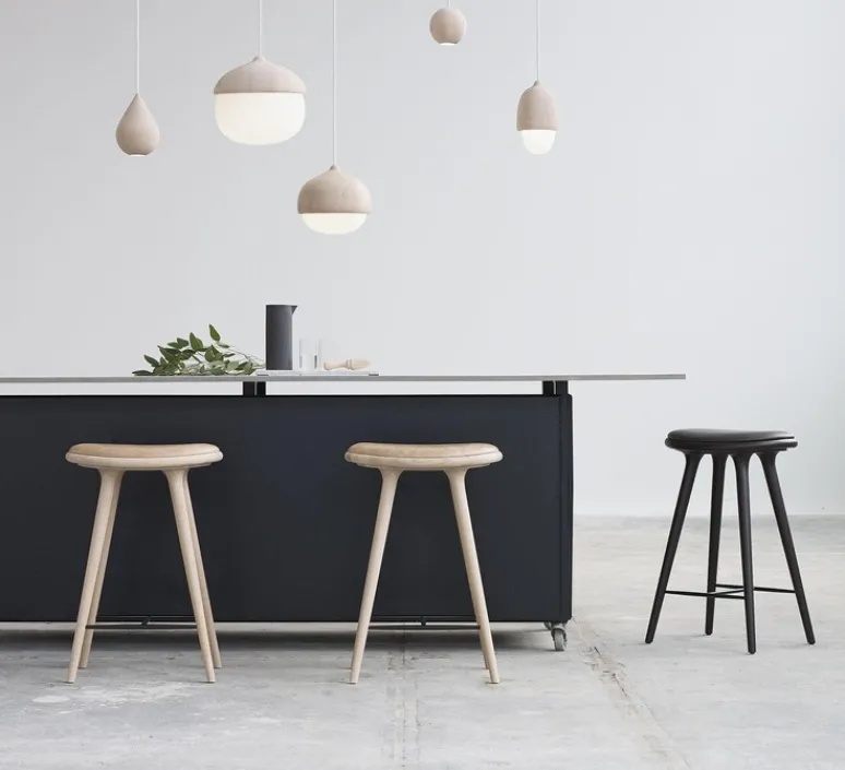 Suspension*Mater Suspension, Liuku Drop, , Ø14cm, H19,5cm - bois, tilleul