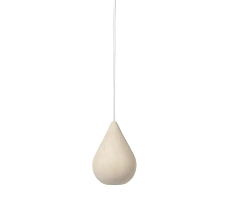 Suspension*Mater Suspension, Liuku Drop, , Ø14cm, H19,5cm - bois, tilleul