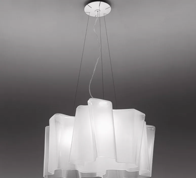 Suspension*Artemide Suspension, Logico 3x120°, , Ø66cm, H31cm - blanc