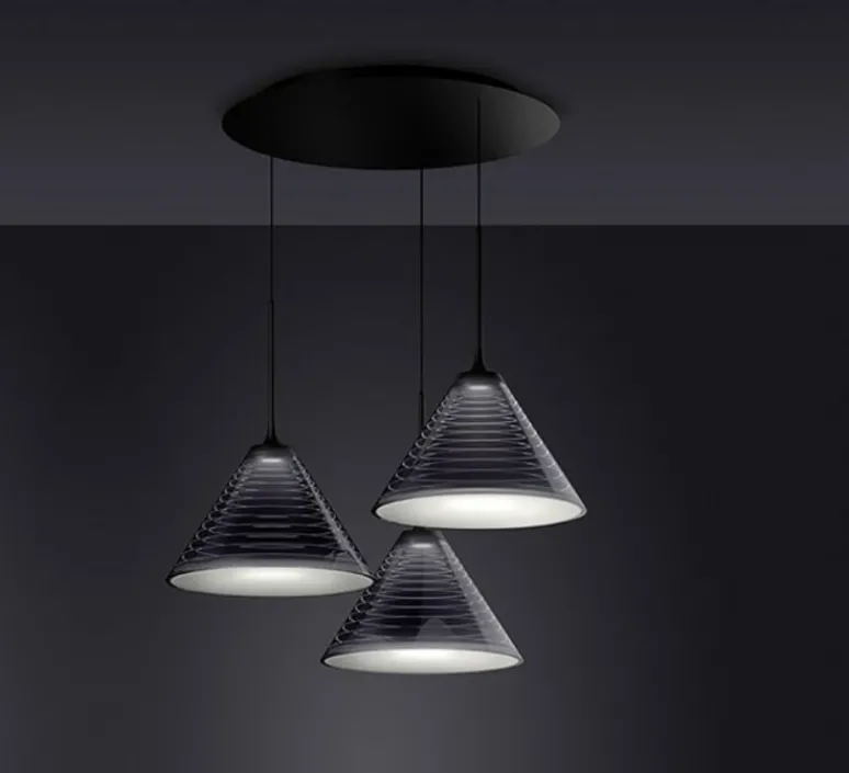 Suspension*Artemide Suspension, Look at Me, , Ø35cm, H46,5cm - transparent, noir
