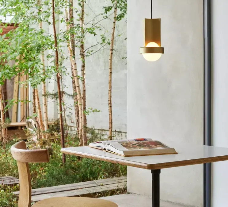 Suspension, Loop, laiton, Ø12,5cm, H21,7cm - Tala