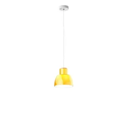 Suspension*Nemo Lighting Suspension, Lorosae, réédition d'Alavaro Siza, , Ø20cm, H19cm - jaune sorrento