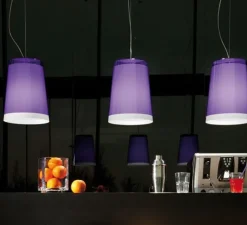Suspension*Pedrali Suspension, L001S, , Ø26,5cm, H35cm - violet