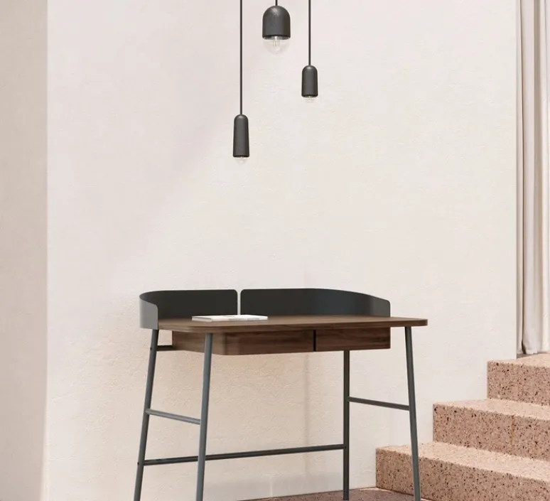 Suspension*Hartô Suspension, LUCE SMALL, , Ø12,4cm, H14,5cm - noir