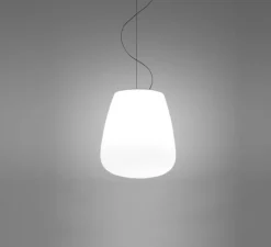 Suspension*Fabbian Suspension, Lumi_Baka, , E27, Ø33cm, H38cm - blanc