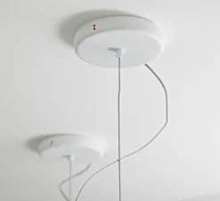 Suspension*Fabbian Suspension, Lumi_Baka, , E27, Ø33cm, H38cm - blanc