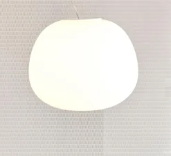 Suspension*Fabbian Suspension, Lumi Mochi F07, , LED, dim, 3000K, lm, Ø45cm, H38cm - blanc