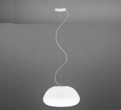 Suspension, Lumi_Poga, blanc, 3000K, Ø42cm, H22cm - FABBIAN