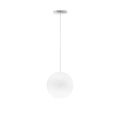 Suspension, Lumi Sfera, blanc, IP40, Ø20cm, H200cm - Fabbian