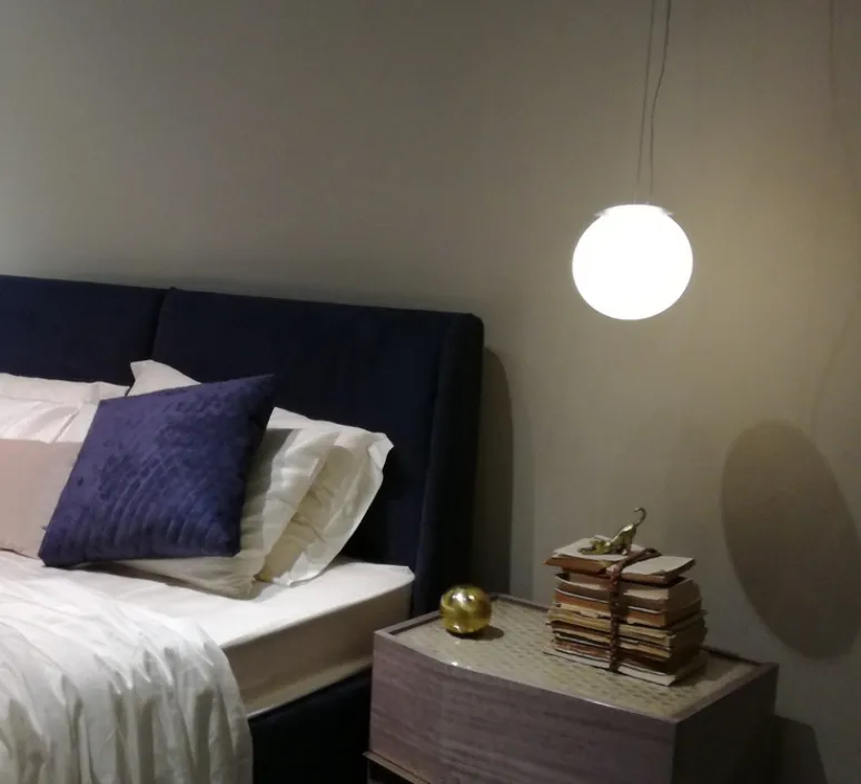 Suspension*In-es.artdesign Suspension, Luna 25, , ø25cm, cm - blanc