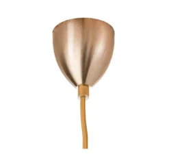 Suspension*Ebb and Flow Suspension, Lute XL, , Ø31cm, H70cm - Or fumé