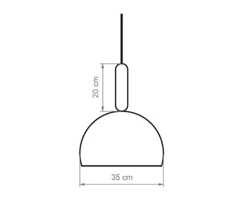 Suspension*Luxcambra Suspension, Mad CL, , Ø35cm, H45cm - chêne et blanc