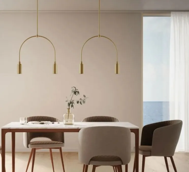 Suspension, Madame 288.03.ON, laiton, L49cm, H46,8cm - Il Fanale