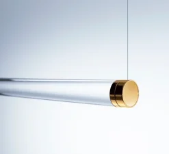 Suspension, Magia, or poli, LED, dim, 3000K, 1312 lm, L140cm, H5,7cm - Davide Groppi