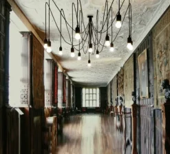 Suspension*Seletti Suspension, Maman, , ampoules Satin, LED, Dimmable, Ø300cm - noir