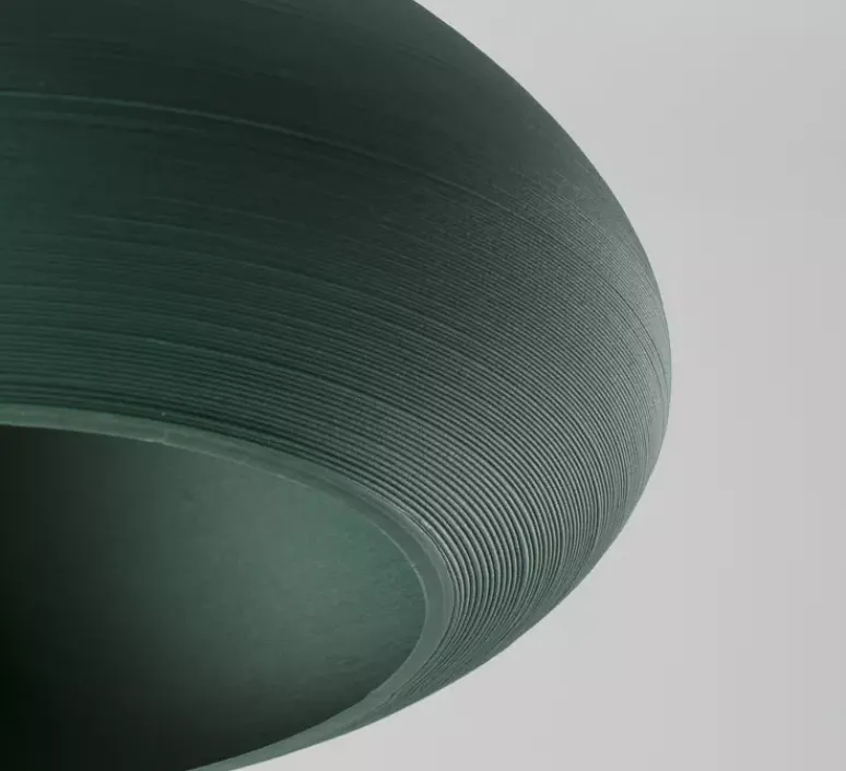 Suspension*Faro Suspension, Mar H260, , Ø46,1cm, H26cm - vert émeraude