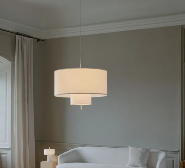 Suspension, Margin, blanc, Ø88cm, H79cm - New Works