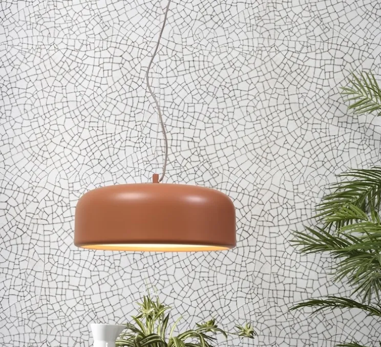 Suspension, Marseille, terracotta, Ø48cm, H27cm - It's about Romi