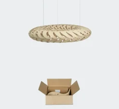 Suspension*David Trubridge Suspension, Maru, large, version en kit, , Ø140cm, H25cm - bambou naturel