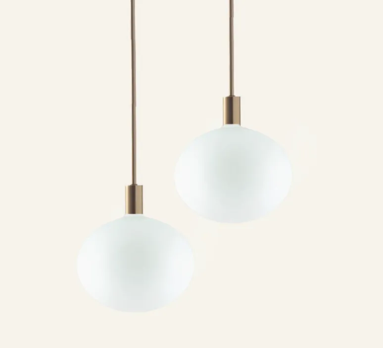 Suspension*Nexel Suspension, Mascara, , Ø7cm, H38cm - laiton