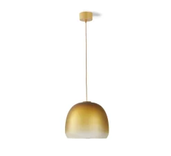Suspension, Medusa, moutarde, LED, dim, 1800-3000K, 1100 lm, Ø27,5cm, H22,4cm - Carpyen
