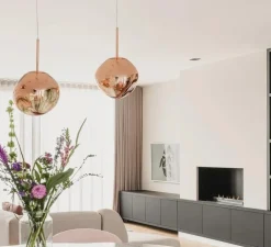 Suspension, Melt Mini, cuivre, LED, 3000K, 800lm, Ø28cm, H27cm - Tom Dixon