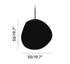 Suspension*Tom Dixon Suspension, Melt, , LED, 3000K, 800lm, Ø50cm, H50cm - or