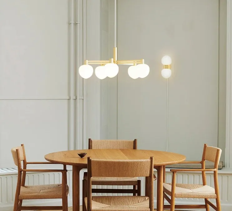 Suspension, Memoir 120V, laiton, Ø59,4cm, H26,3cm - Lyfa