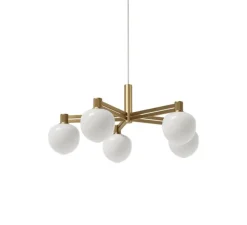 Suspension, Memoir 120V, laiton, Ø59,4cm, H26,3cm - Lyfa