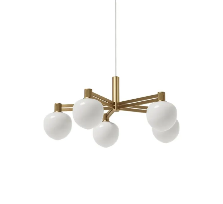 Suspension, Memoir 120V, laiton, Ø59,4cm, H26,3cm - Lyfa