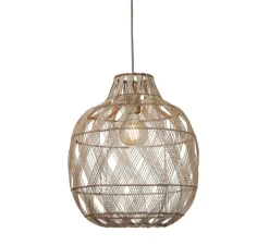 Suspension, Mendoza L, naturel, Ø40cm, H53cm - Good&Mojo