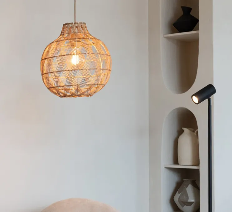 Suspension, Mendoza S, naturel, Ø35cm, H33cm - Good&Mojo