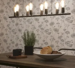 Suspension, Miami, noir, L105cm, H28cm - It's about Romi