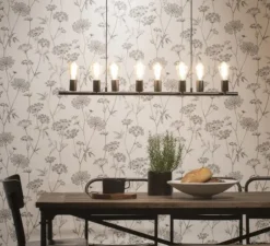 Suspension, Miami, noir, L105cm, H28cm - It's about Romi