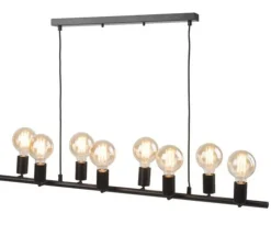 Suspension, Miami, noir, L105cm, H28cm - It's about Romi