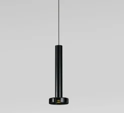 Suspension*Marset Suspension, Milana 8, , LED, 2700K, 372 lm, Ø7,5cm, H22,8cm - noir
