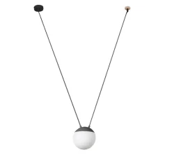 Suspension*Faro Suspension, Mine Space 1L, , LED, Ø18,5cm, H18,5cm - gris